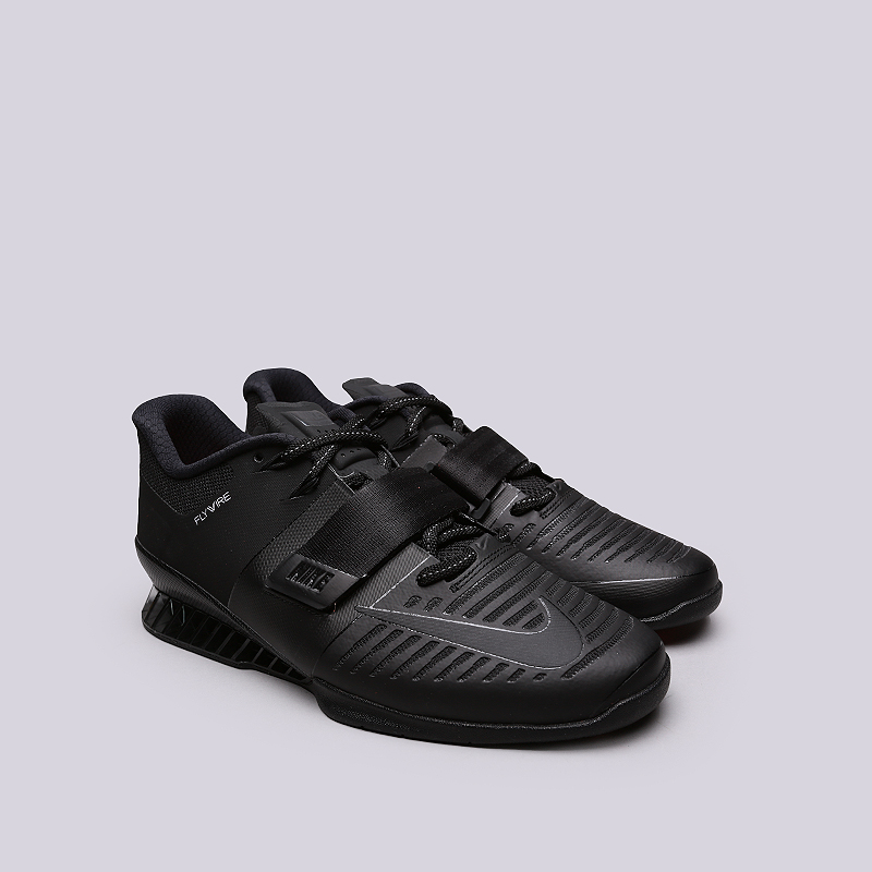 мужские черные кроссовки Nike Romaleos 3 852933-004 - цена, описание, фото 2